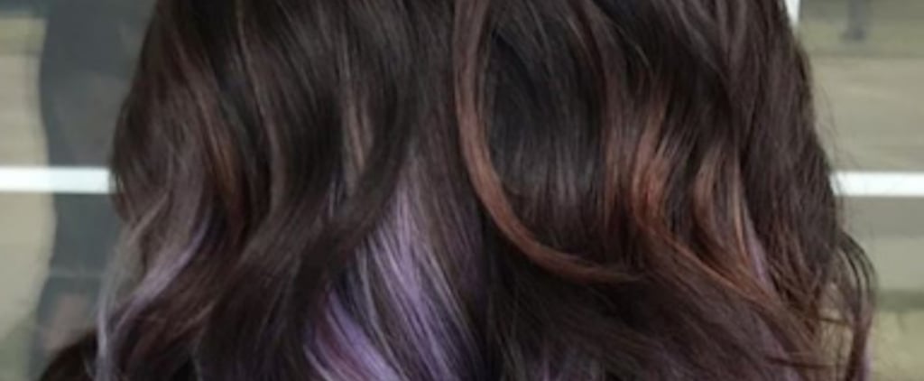 Chocolate Lilac Hair Color Ideas
