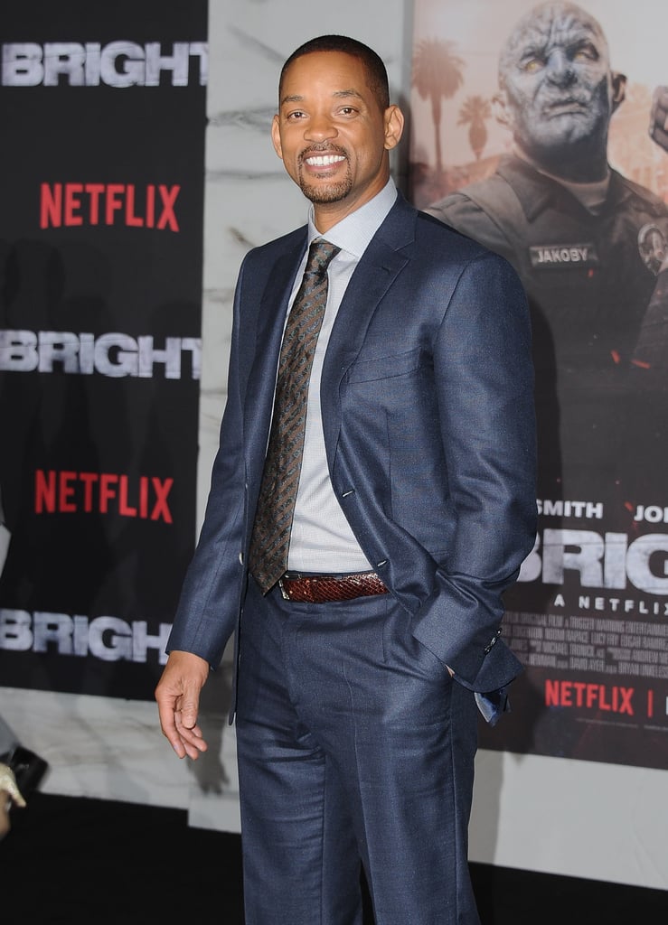 Will and Jaden Smith at Bright Premiere in LA 2017