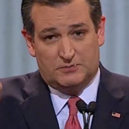 What Was in Ted Cruz's Mouth During Debate?
