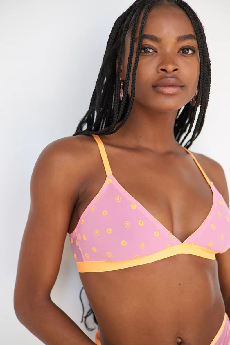 Parade Silky Mesh Triangle Bralette