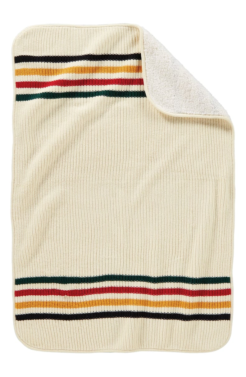 Pendleton Knit Sherpa Baby Blanket
