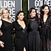 Women Wearing Black at the Golden Globes 2018