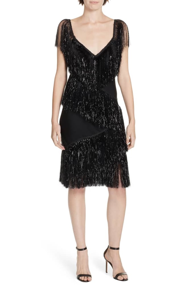 DVF Olvera Fringe Dress