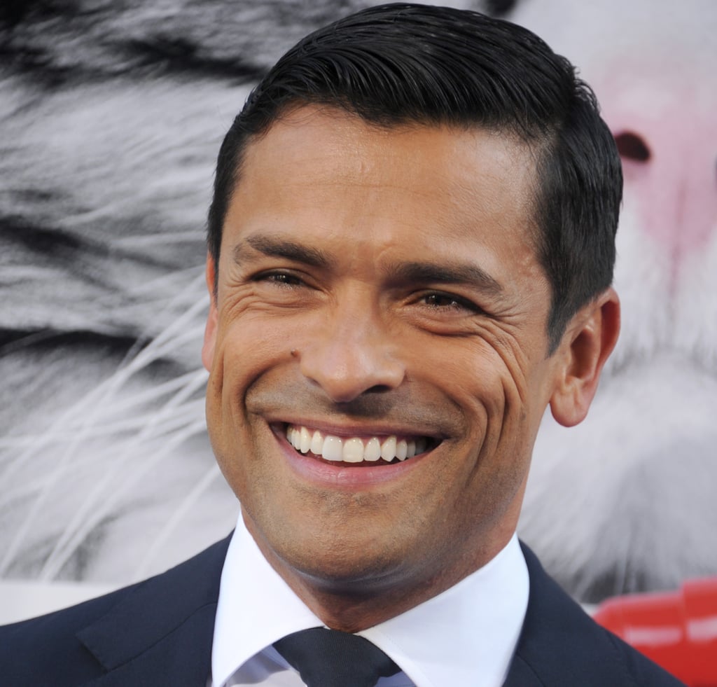 Mark Consuelos and Daughter Lola at Nine Lives Premiere