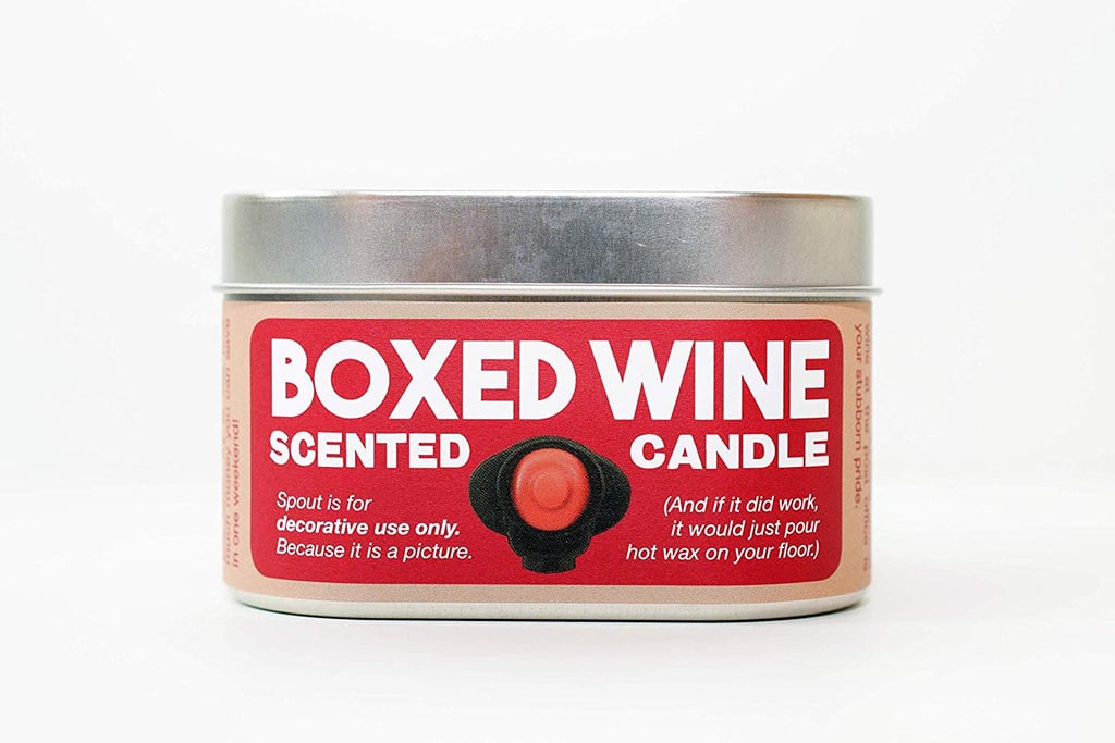 Boxed Wine-Scented Candle
