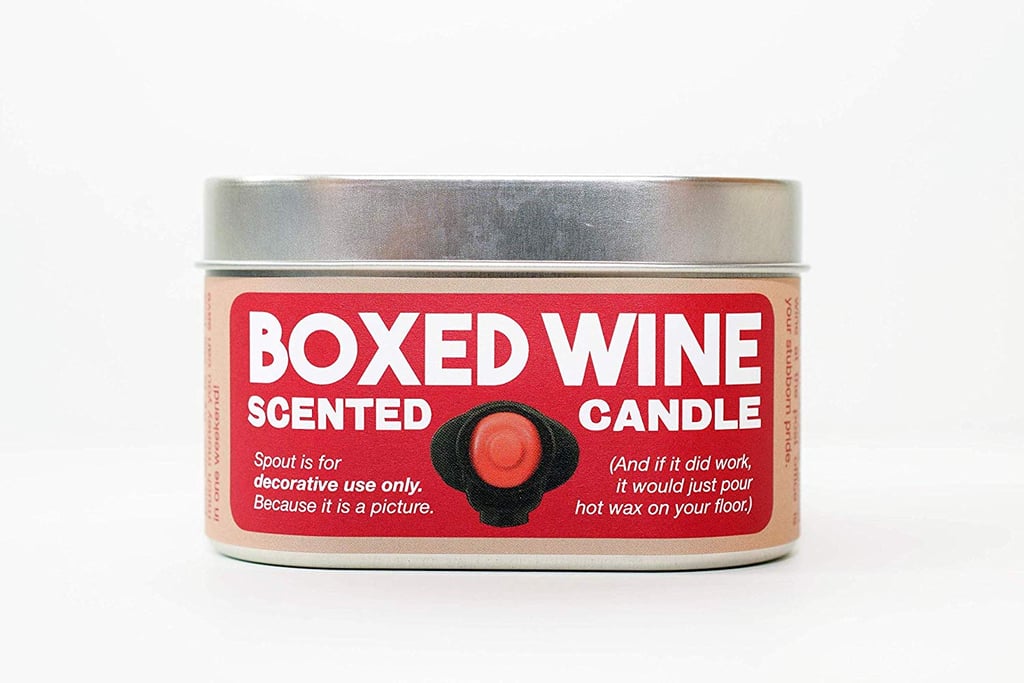 Boxed Wine-Scented Candle