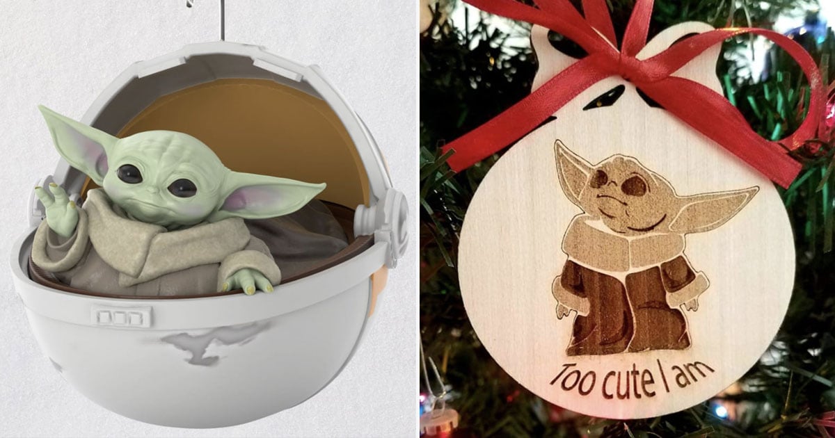 Baby Yoda Christmas Ornaments  POPSUGAR Home UK