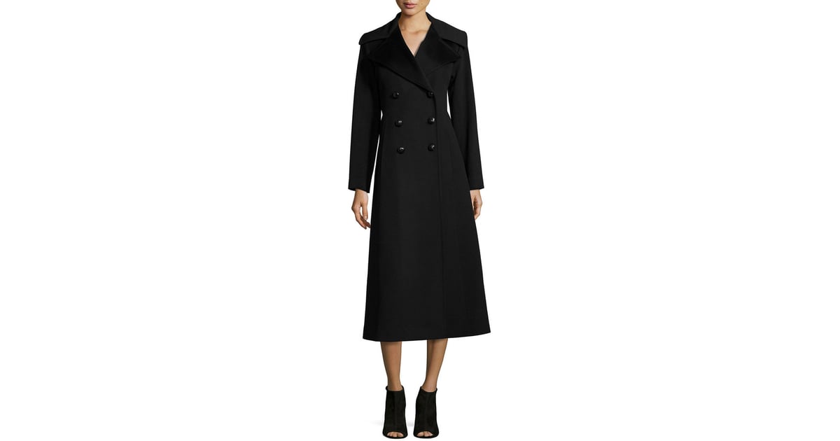 Fleurette Double-Breasted Wool Maxi Coat ($1,210) | Kate Middleton ...