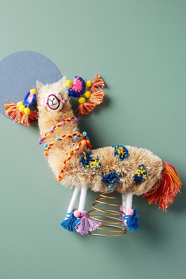 Crazy Llama Tree Topper | Anthropologie Holiday ...