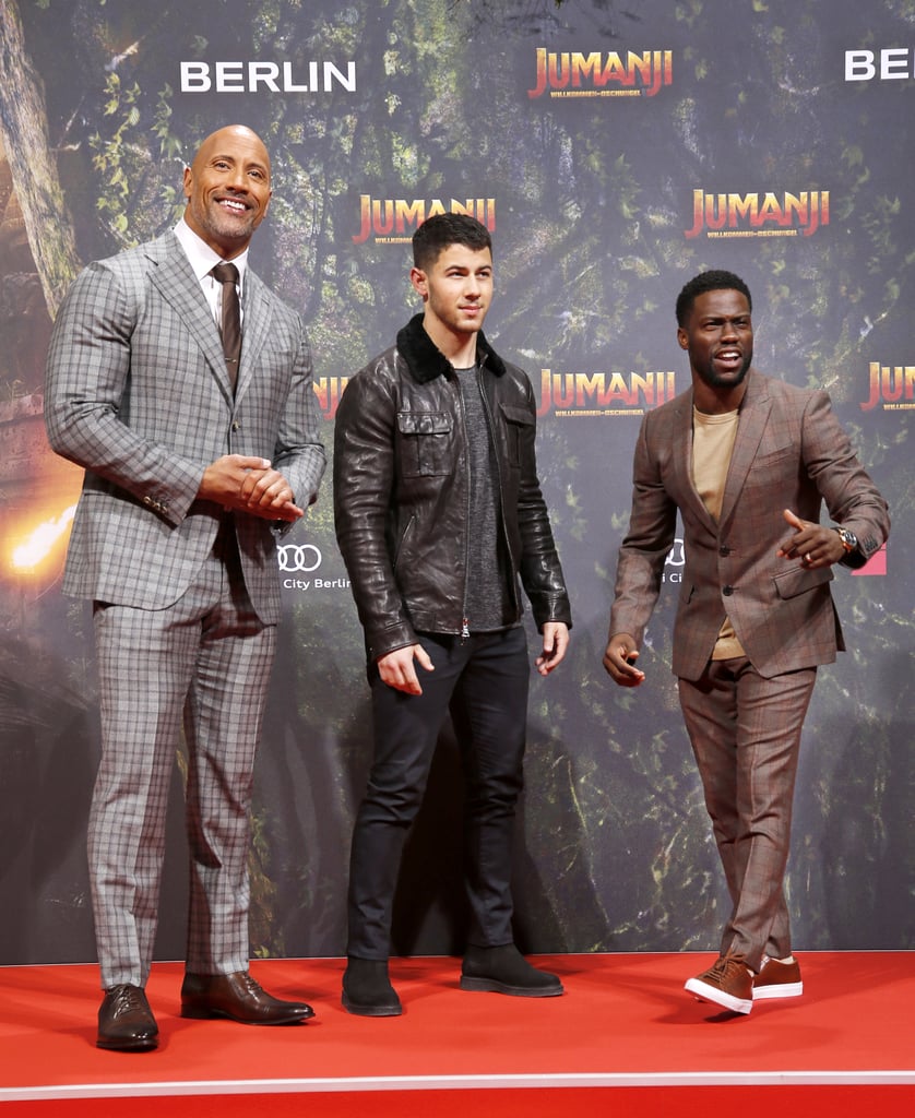Dwayne Johnson on Jumanji Press Tour Pictures 2017