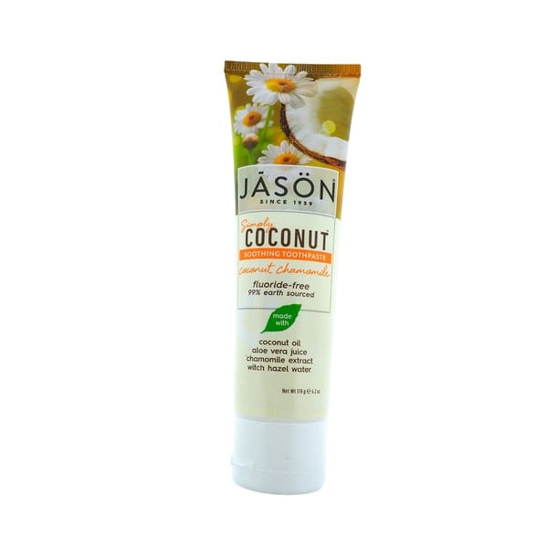 Jason Simply Coconut Soothing Toothpaste Coconut Chamomile