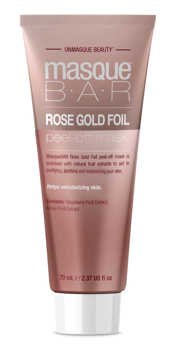 Rose gold peel mask