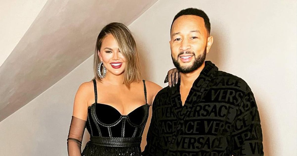 Chrissy Teigen and John Legend’s “House Grammys” Looks Were Great and All, but Miles Stole the Show