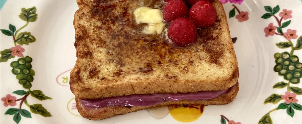 Boysenberry Cheesecake Stuffed French Toast Recipe
