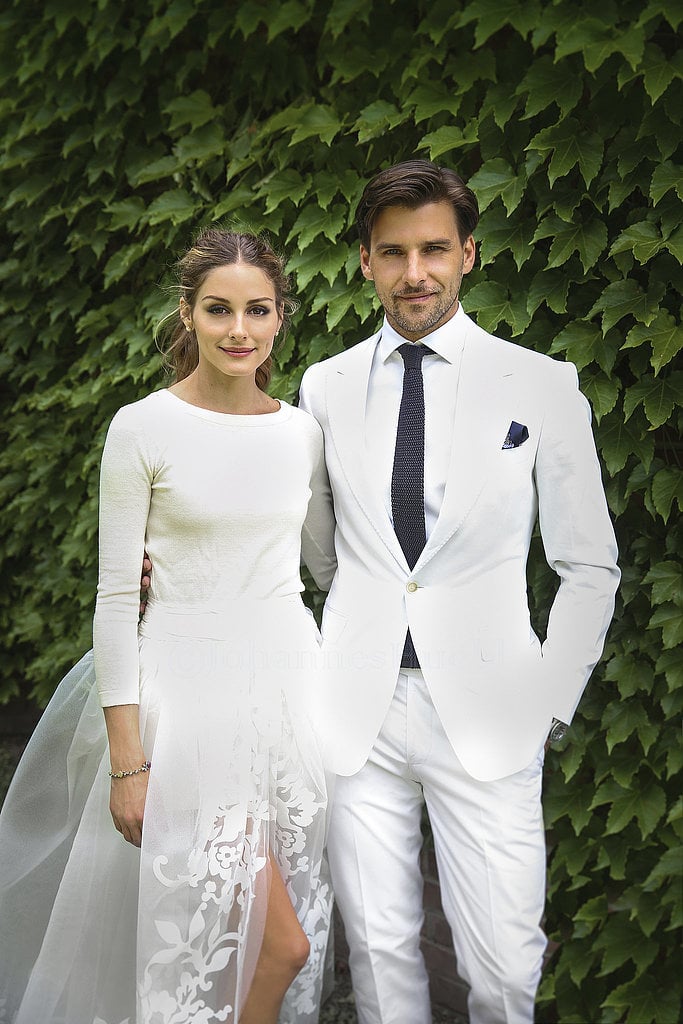 Olivia Palermo Wore Carolina Herrera Shorts on Her Wedding Day