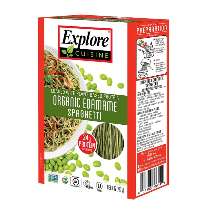 Explore Cuisine Organic Edamame Spaghetti Best Keto Pasta POPSUGAR