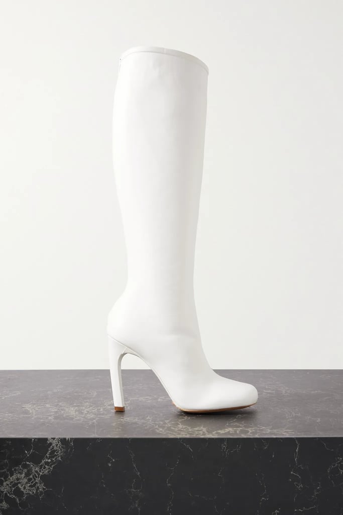 Dries Van Noten Leather Knee Boots ($1,155)