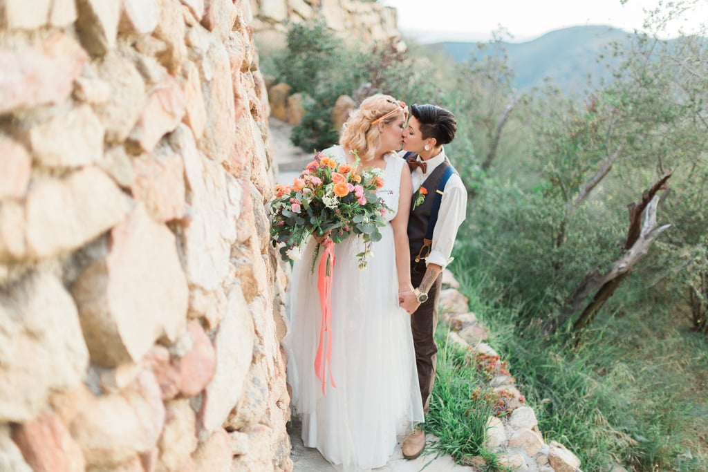 Surprise Proposal in a Styled Wedding Shoot