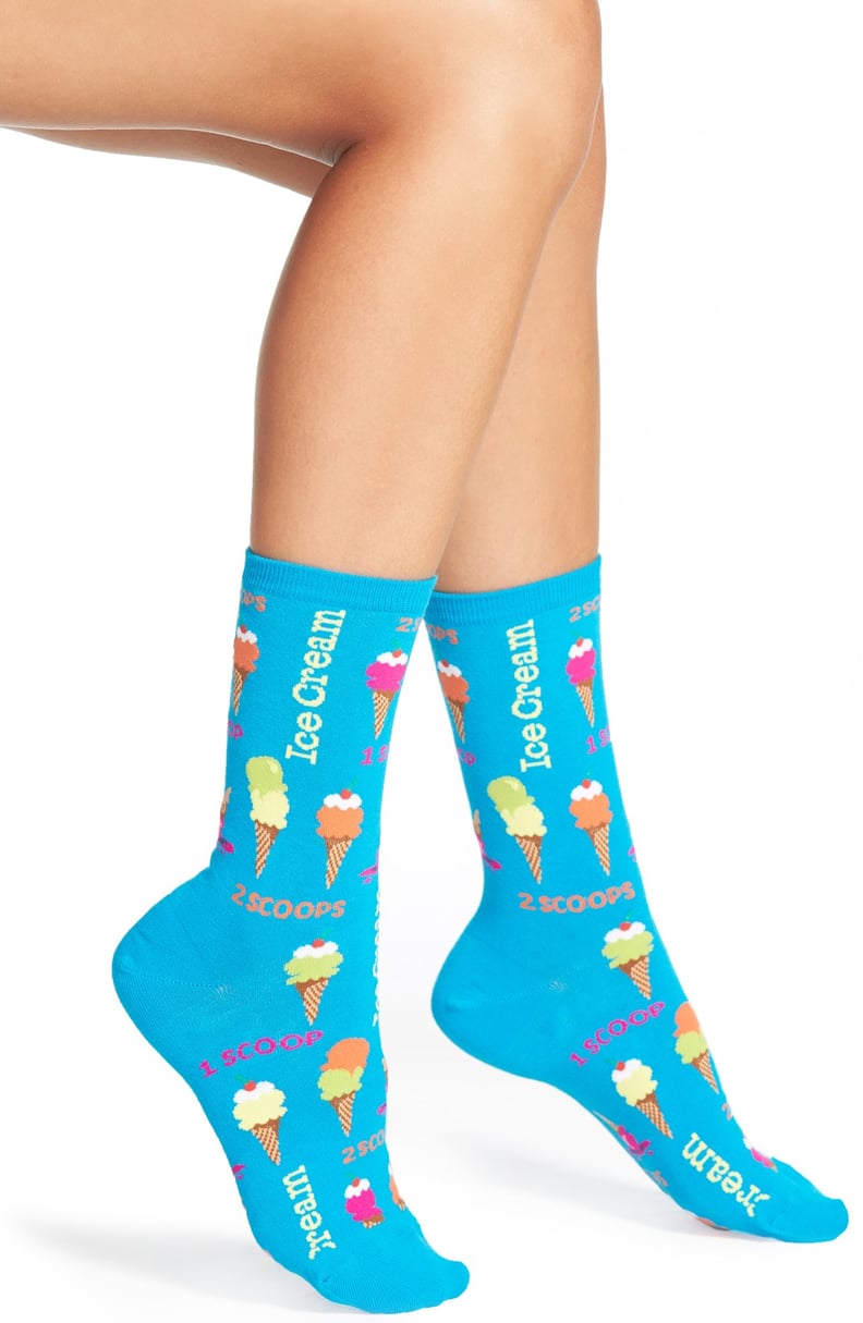 Hot Sox Ice Cream Scoops Socks