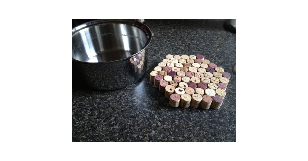 Cork Pot Holder Cool Upcycling Projects POPSUGAR Middle East Smart Living Photo 73