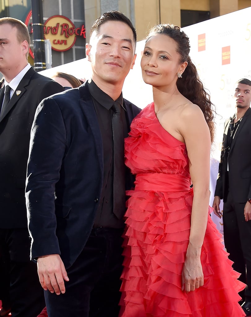 Pictured: Leonardo Nam and Thandie Newton