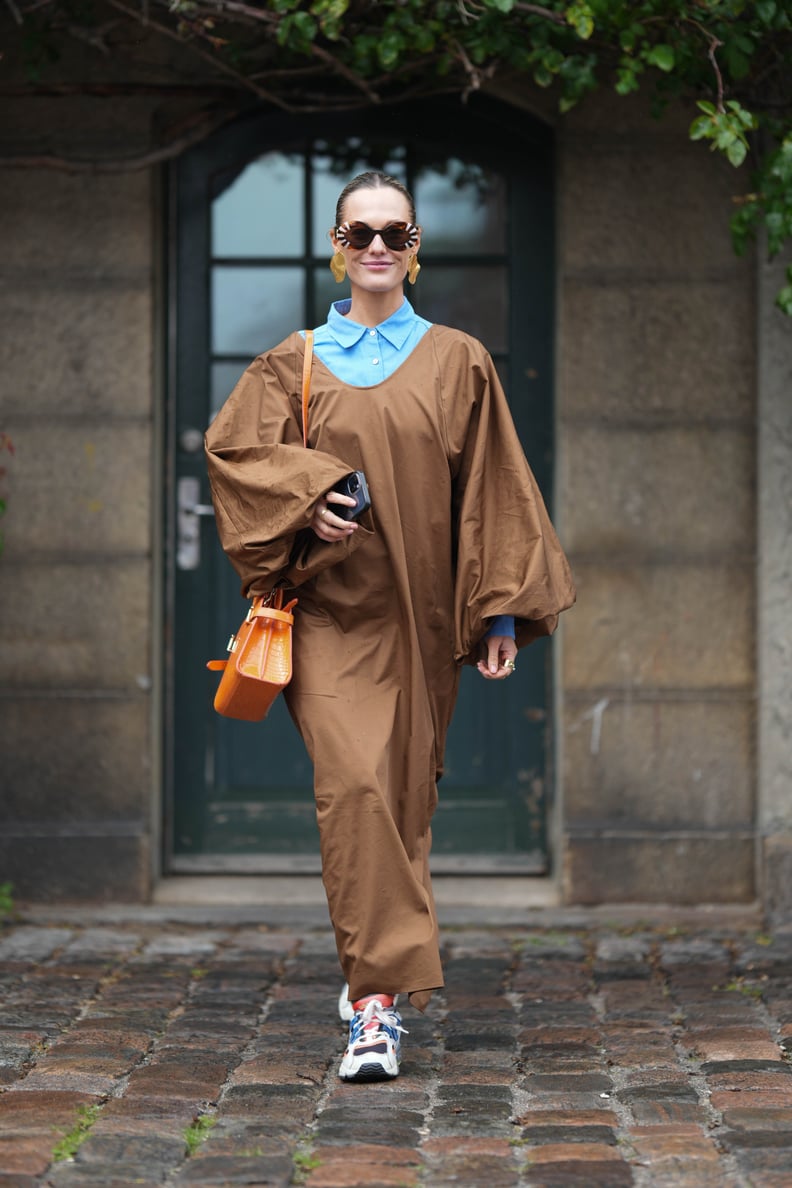 Copenhagen Fashion Week Street Style Spring 2024 Trend: Brown