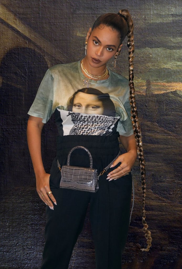 Pictures of Beyoncé Dressed as Lisa Bonet With Sir and Rumi