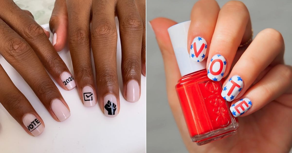 Vote Themed Nail Art to Wear For the Election 2020 ...
