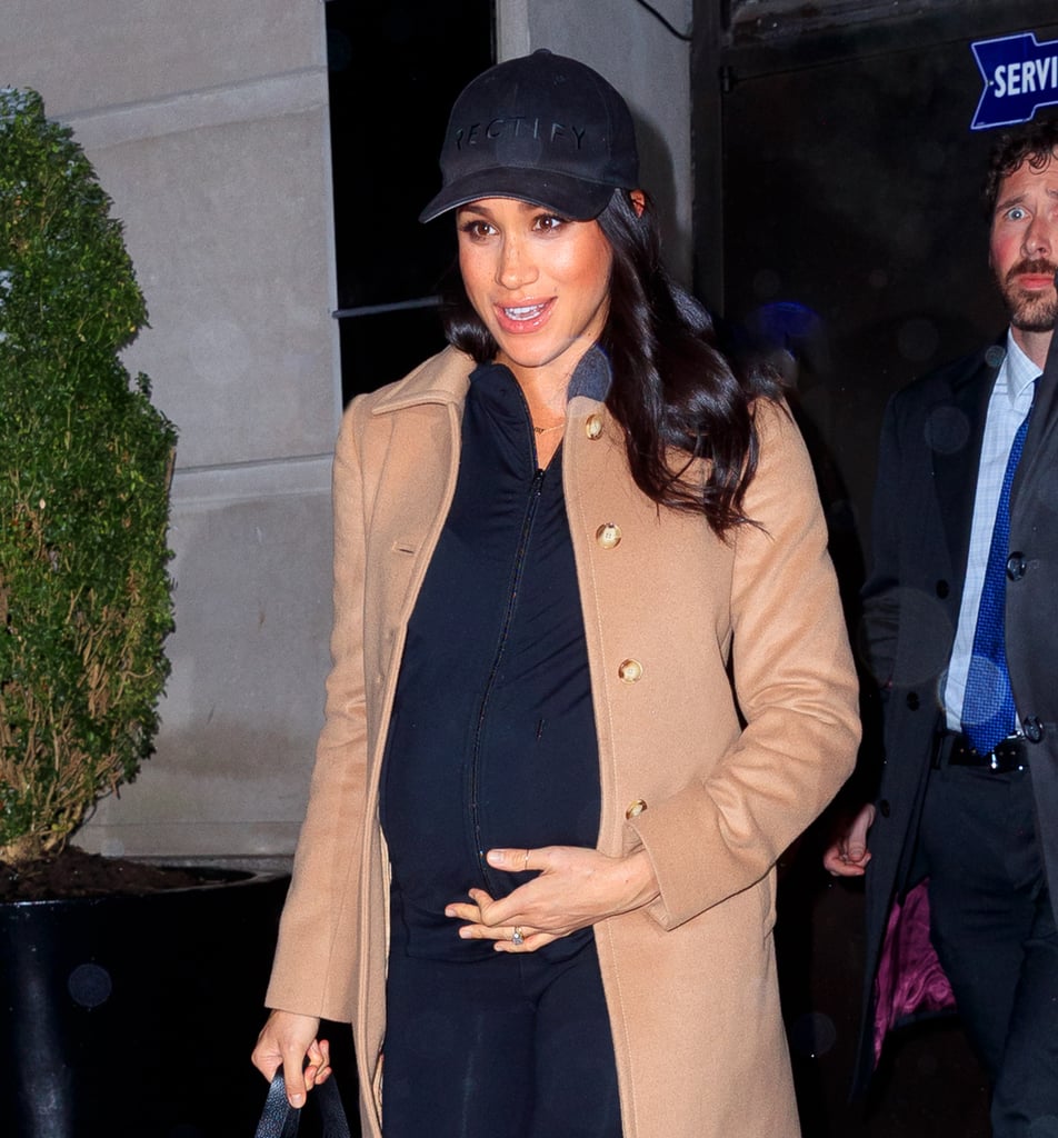 Meghan Markle Mummy Necklace NYC Feb. 2019