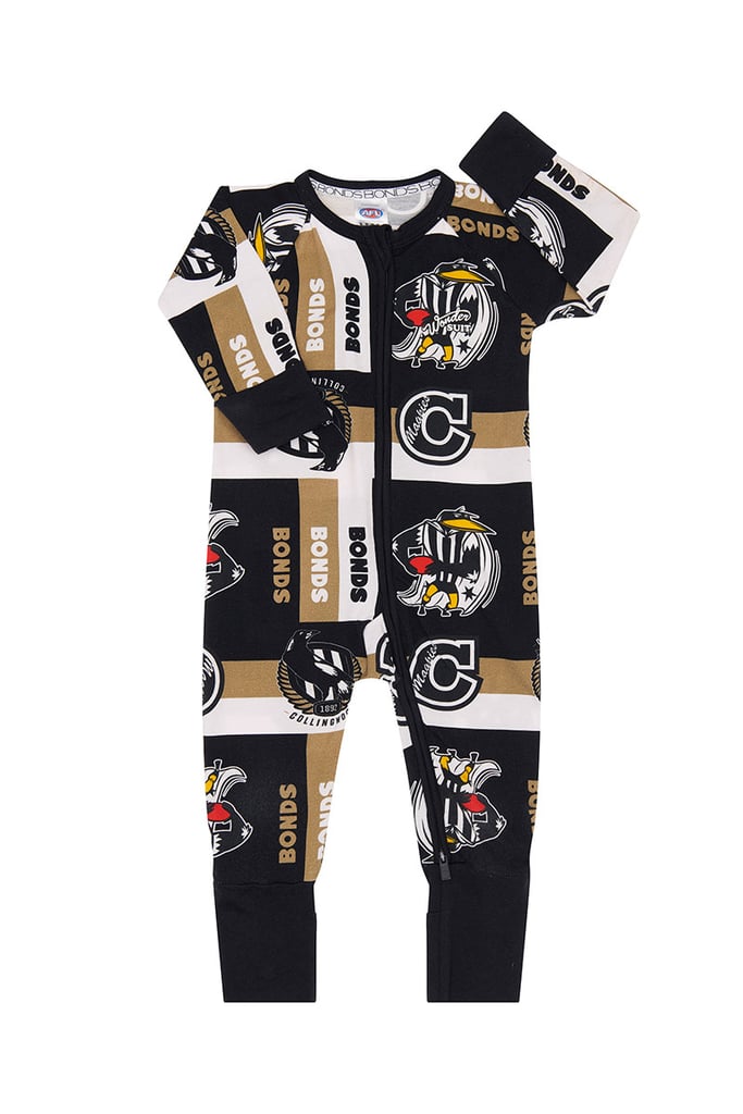 collingwood baby onesie