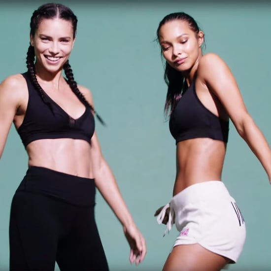 Adriana Lima and Lais Ribeiro Dancing to "24K Magic" GIFs