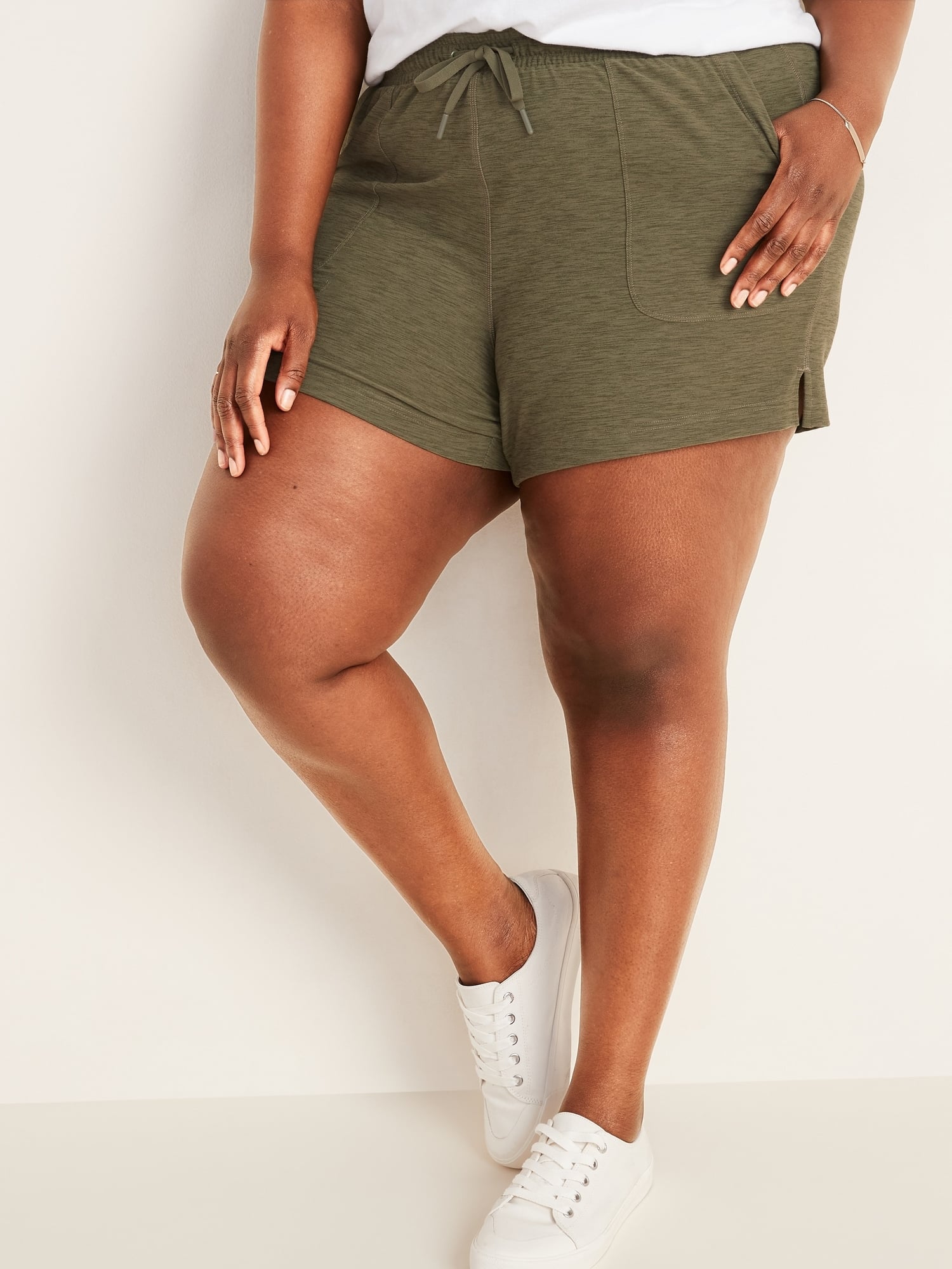 plus size shorts old navy