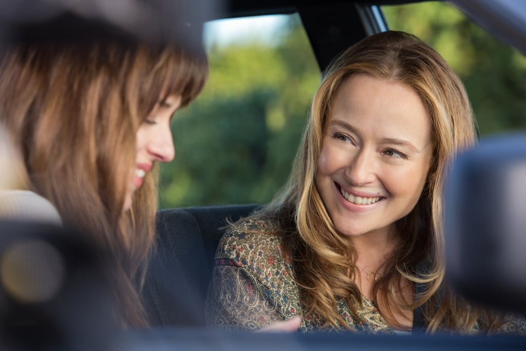 Ana has a laugh with her mom.