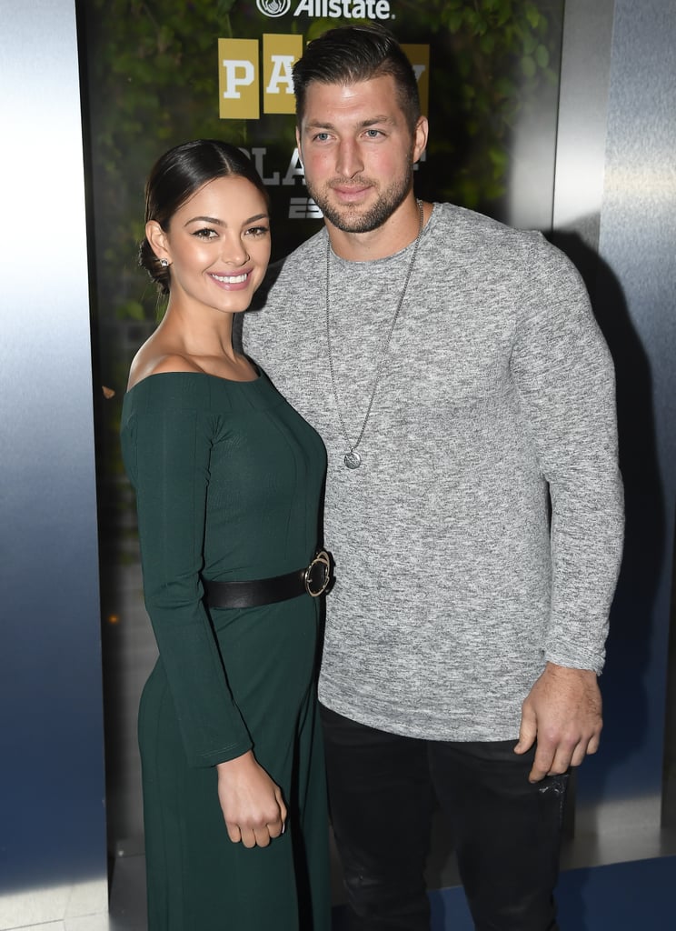 Tim Tebow and Demi-Leigh Nel-Peters