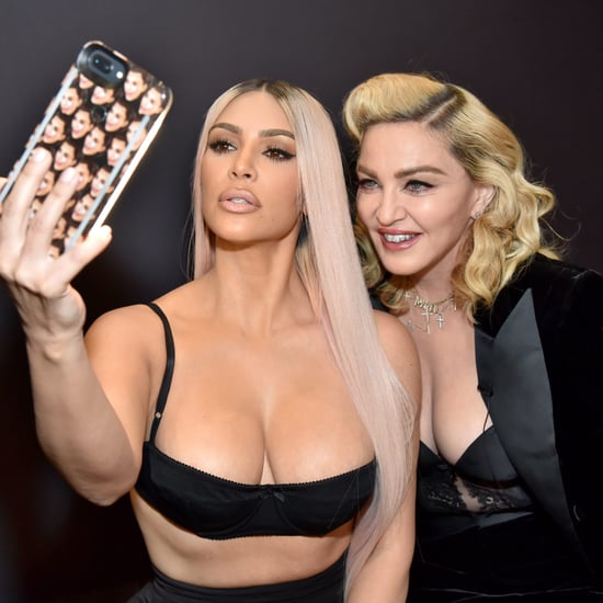Kim Kardashian Madonna Beauty Event