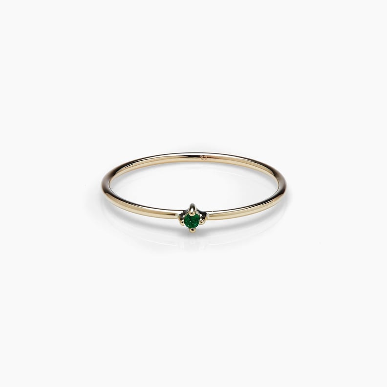 Otiumberg Emerald Bamboo Ring