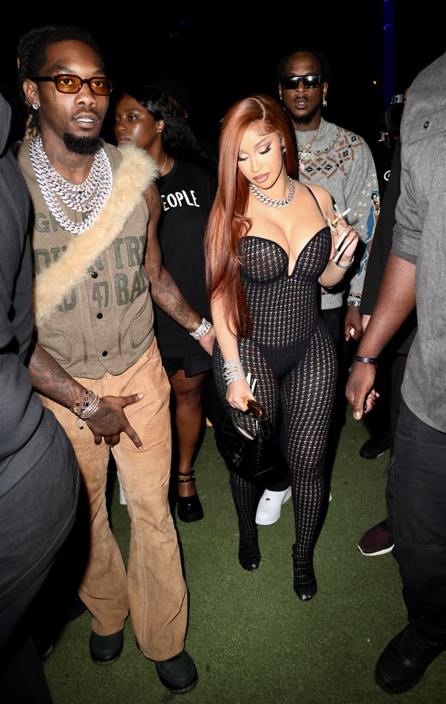 Offset and Cardi B at E11EVEN in Miami