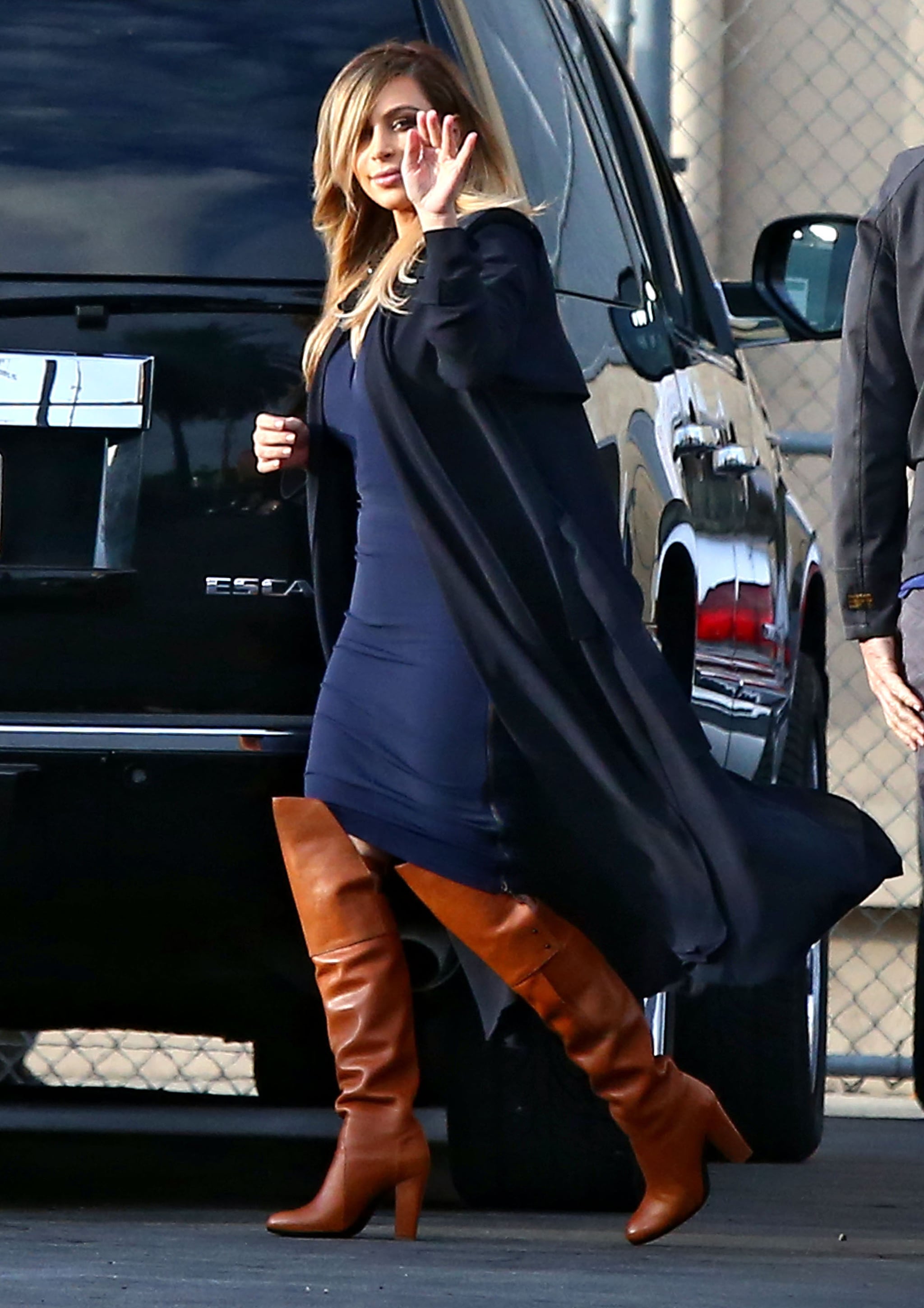 Celebrities Wearing Over-the-Knee Boots | POPSUGAR Fashion