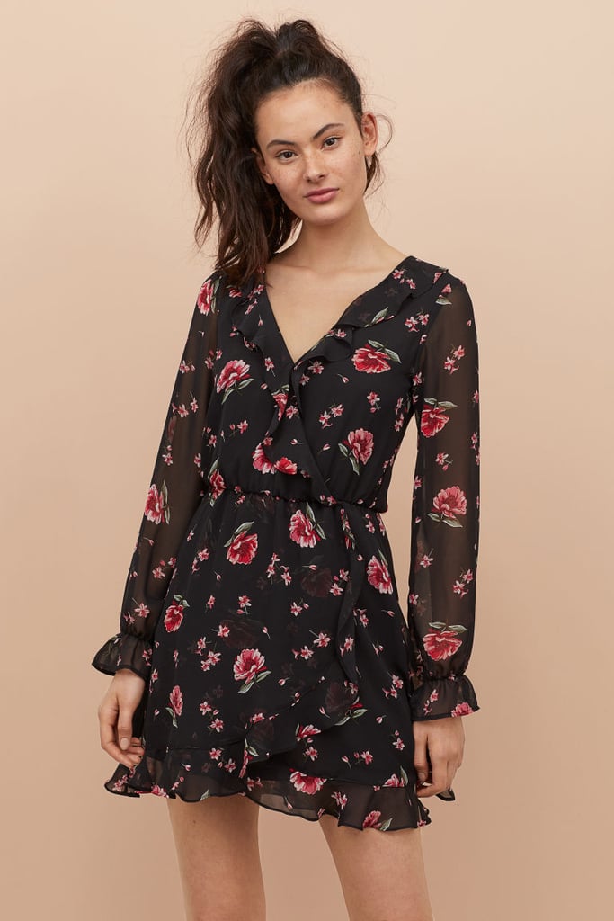 H\u0026M Wrap Dress | 16 Cool Dresses That Look Pricey but Are All Under $75  Right Now | POPSUGAR Fashion Photo 17