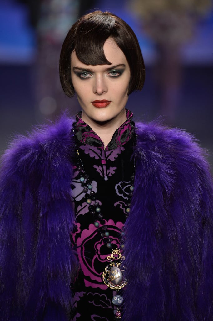 Anna Sui Fall 2014 | Anna Sui Fall 2014 Hair and Makeup | Runway