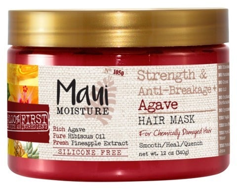 Maui Moisture Strength & Anti-Breakage + Agave Hair Mask For Chemically Damaged Hair