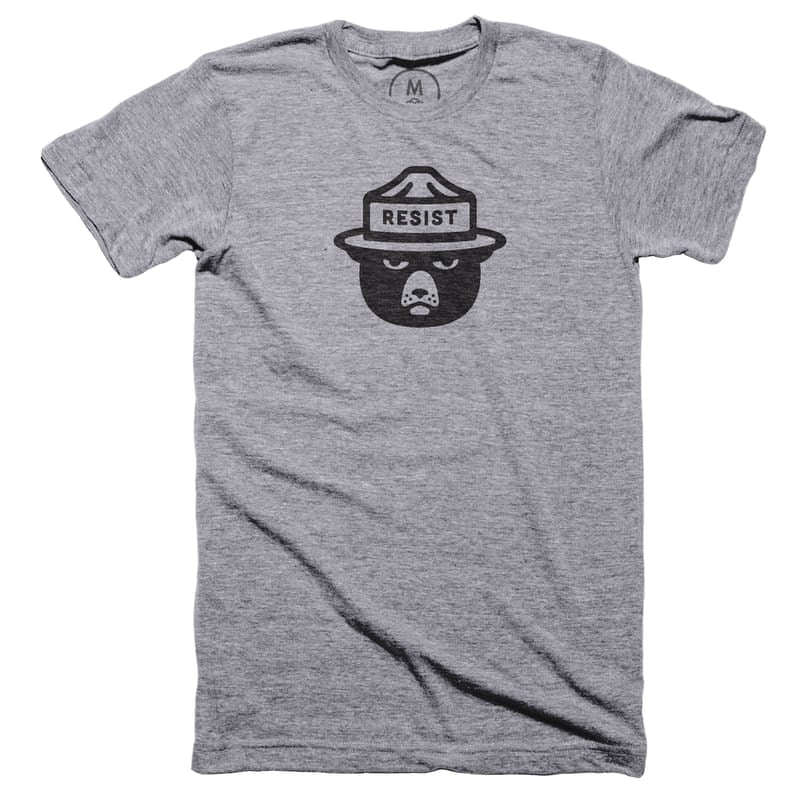 Only You Can Prevent Alt Facts Tee ($28)
"All designer proceeds will be donated and split between the National Parks Foundation and the National Forest Foundation to help protect those lands and the people that have devoted their lives to them."