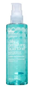 bliss detoxifying facial toner
