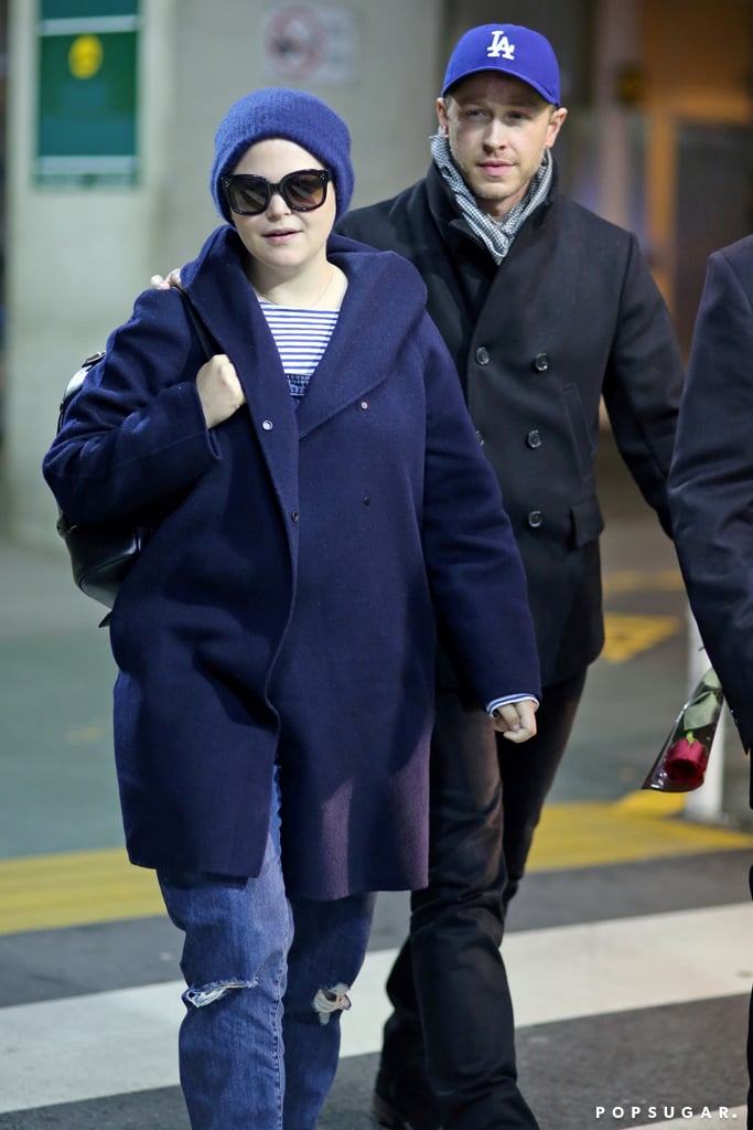 Ginnifer Goodwin and Josh Dallas Hold Hands in Vancouver