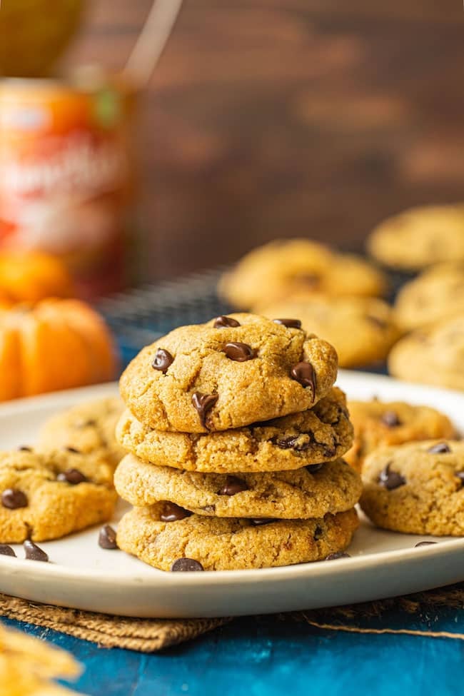 Chocolate Chip Pumpkin Cookies With Almond Flour