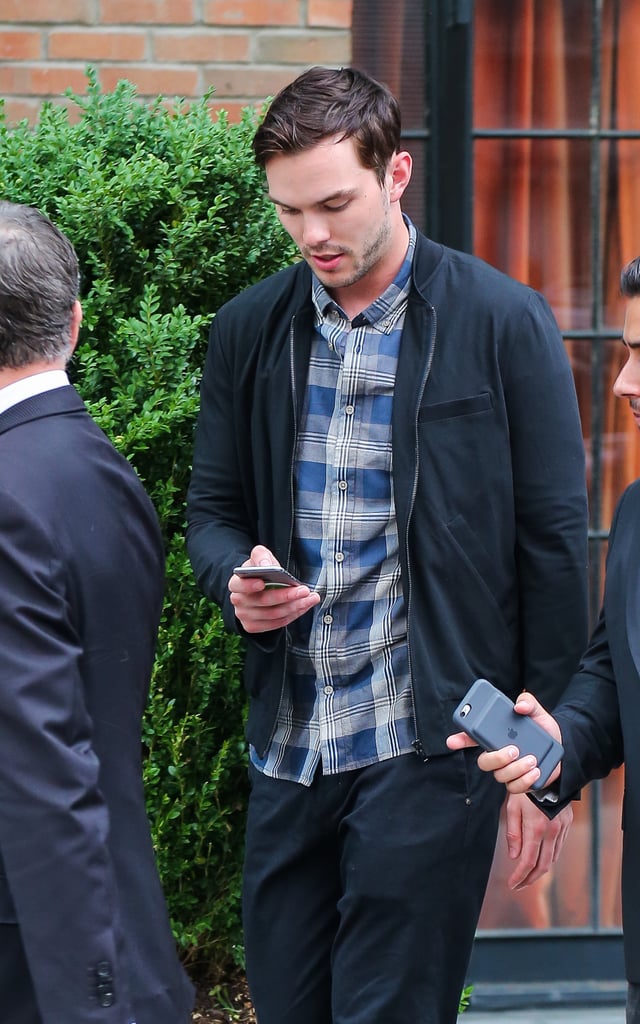 Kristen Stewart and Nicholas Hoult Out in NYC July 2016