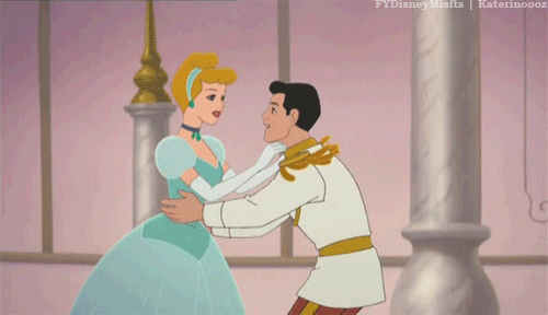 Cinderella and Prince Charming, Cinderella | Disney Kiss GIFs