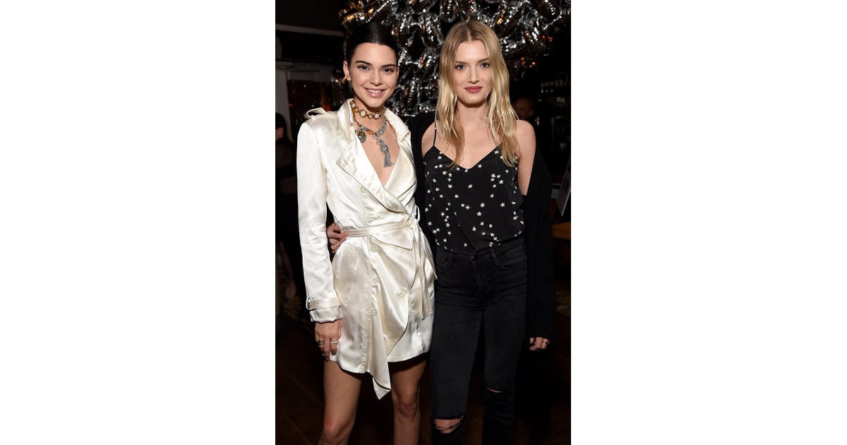 Kendall Jenner and Model Lily Donaldson | Kendall Jenner Wearing a