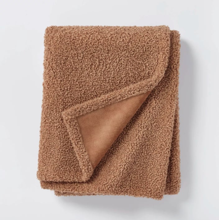 Textured Throw: Threshold Designed With Studio McGee Boucle With Plush Reverse Throw Blanket