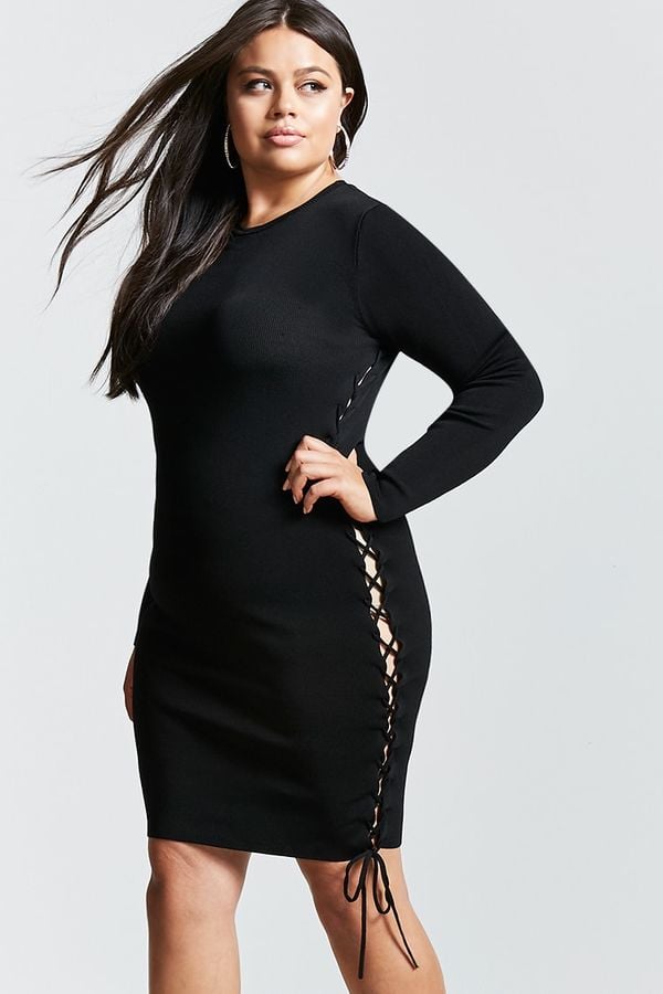 Forever 21 Plus-Size Lace-Up Dress